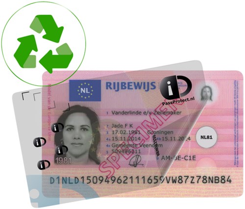 Beschermfolie PassProtect voor rijbewijs-2