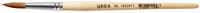 Penseel Qrea synthetisch haar nr 10 breedte 6,6mm