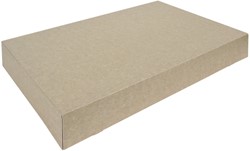 Cateringdoos IEZZY 55cm plasticvrij bruin 10 stuks
