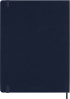 Notitieboek Moleskine XL 190x250mm blanco hard cover sapphire blue-2