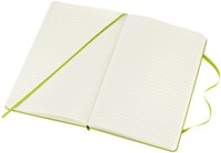 Notitieboek Moleskine large 130x210mm lijn hard cover lemon green-1