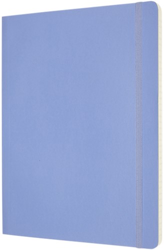 Notitieboek Moleskine XL 190x250mm lijn soft cover hydrangea blue-3