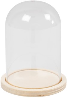 Stolp Creativ Company met houten voet 9.5cm x 6cm