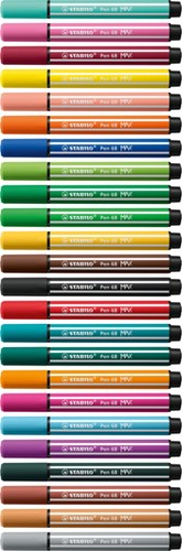 Viltstift STABILO Pen 68/95 Max middel koudgrijs-1