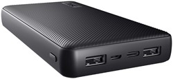 Powerbank Trust Primo 20.000 mAh eco zwart
