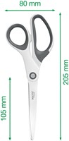 Schaar Leitz WOW 205mm titanium rood-1