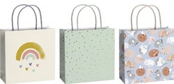 Cadeautasjes Stewo Baby 20x20x8cm set à 3 desins