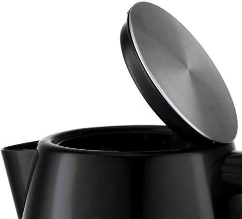Waterkoker Inventum 1.7 liter zwart met rvs-1