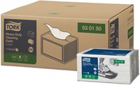 Reinigingsdoek Tork W8 Premium Heavy-Duty 1-laags 45 vel wit 530150-3