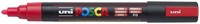 Verfstift Posca PC5M medium fluor rood