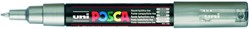 Verfstift Posca PC1MC extra fijn zilver