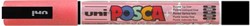 Verfstift Posca PC3M fijn glitter rood
