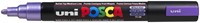 Verfstift Posca PC5M medium metallic paars