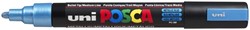 Verfstift Posca PC5M medium metallic blauw