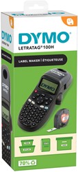 Labelprinter Dymo LetraTag 100H draagbaar abc 12mm zwart