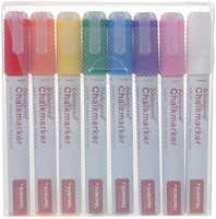 Krijtstift Europel watervast 3-6mm assorti etui 8 stuks