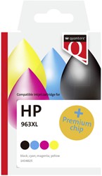 Inktcartridge Quantore alternatief tbv Hp 912XL 3YL83AE hc geel