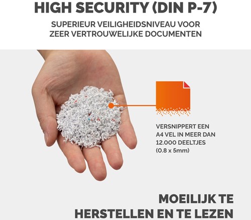 Papiervernietiger Fellowes Fortishred 1050HS snippers 0,8x5mm-3