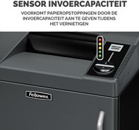 Papiervernietiger Fellowes Fortishred 3250HS snippers 0,8x5mm-1