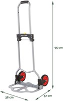 Steekwagen BRASQ Inklapbaar HT60 incl. bagagespin 60Kg-2