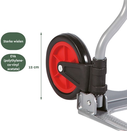 Steekwagen BRASQ Inklapbaar HT60 incl. bagagespin 60Kg-4