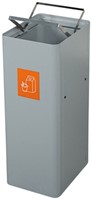 Afvalbak Ergofy 60 liter inclusief binnenbak grijs-3