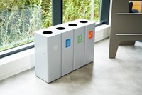 Afvalbak Ergofy 60 liter grijs-9