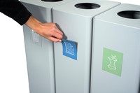 Afvalbak Ergofy 60 liter grijs-5