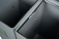 Afvalbak Ergofy 60 liter grijs-6