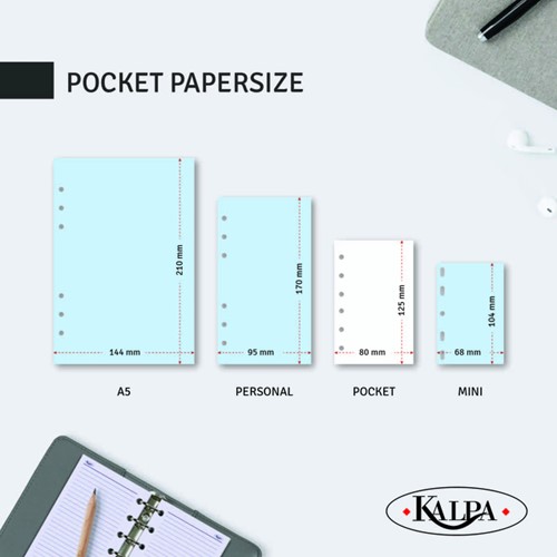 Agendavulling 2027 Kalpa Pocket 1dag/1pagina-4