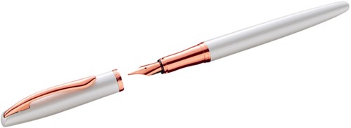 Schrijfset Pelikan Jazz Noble Elegance K36+P36 medium pearl-2