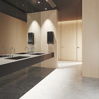 Toiletpapierdispenser Satino BT1 Hyginity gevouwen zwart 333425-3