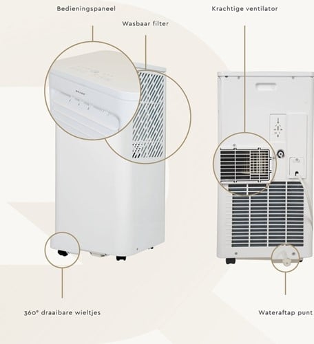 Airconditioning BRASQ MAC9000 9000 BTU wit-2