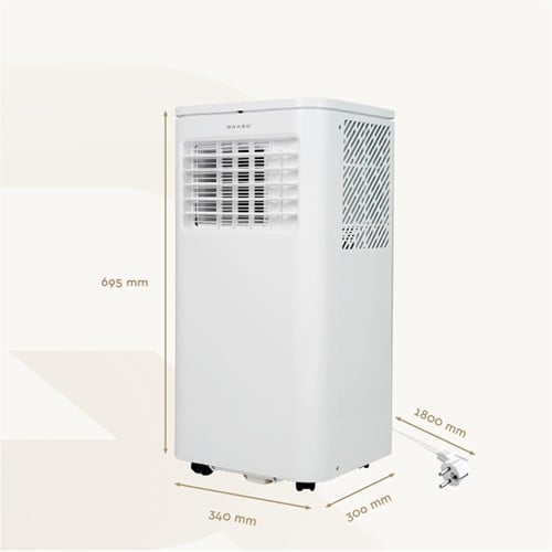 Airconditioning BRASQ MAC9000 9000 BTU wit-3