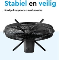 Statiefventilator BRASQ F300 Ø 40cm zwart-1