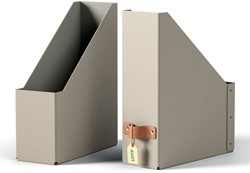 Tijdschriftencassette Leitz Puro set van 2 beige