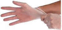 Handschoen CMT XL vinyl poedervrij wit 100 stuks-1
