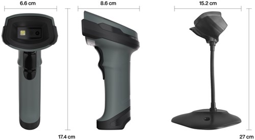 Barcodescanner Safescan 330-W bedraad + standaard-2