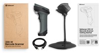 Barcodescanner Safescan 330-W bedraad + standaard-4