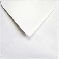 Envelop Papicolor 140x140mm metallic parelwit pak à 6 stuks-1