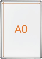 Kliklijst Nobo Premium Plus A0 118x84,1cm aluminium-2