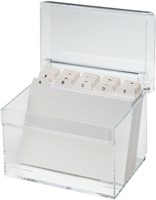 Kaartenbak Maul met index DIN A6 acryl-2