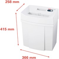 Papiervernietiger HSM Pure 120 snippers 4x25mm-2
