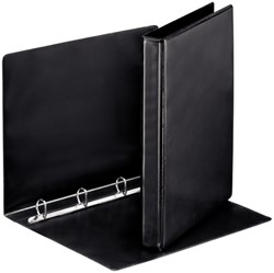 Presentatieringband Esselte A4 4-rings D-mech 20mm zwart 49758