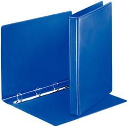 Presentatieringband Esselte A4 4-rings D-mech 20mm blauw 49757