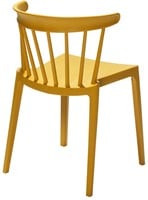 VEBA Windson stapelbare stoel - Zwart-2