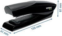 Nietmachine Rapid ECO flatclinch fullstrip 25 vel zwart-1