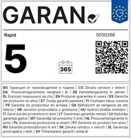 Nietmachine Rapid Fashion halfstrip F6 20 vel zwart-2