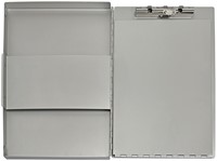 Klembordkoffer MAUL Assist A4 staand zijopening aluminium-16