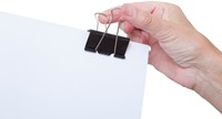 Papierklem MAUL 213 foldback 50mm zwart 12 stuks-3